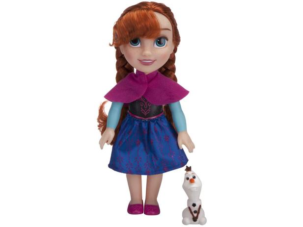 Boneca Disney Frozen II Anna Passeio com Olaf 28cm - com Acessórios Mimo Toys Menor preço em Boneca Disney Frozen II Anna Passeio com Olaf 28cm - com Acessórios Mimo Toys