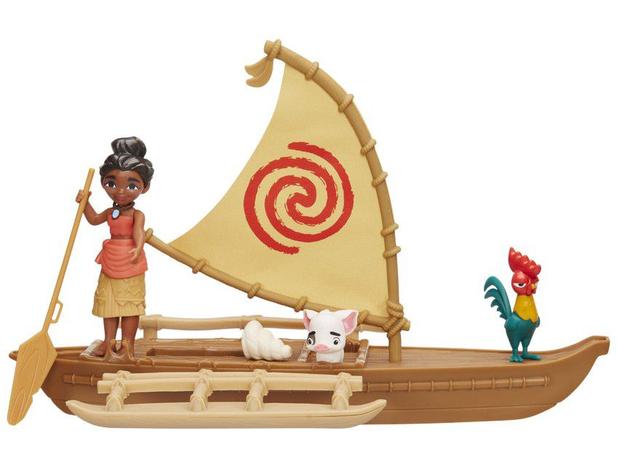 Boneca Disney - Moana Canoa de Aventuras - Hasbro