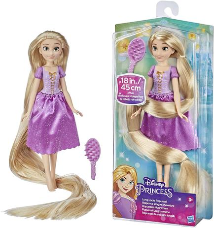 Boneca Disney Princess Filme Enrolados - Princesa Rapunzel de Cabelos Longos - Hasbro Menor preço em Boneca Disney Princess Filme Enrolados - Princesa Rapunzel de Cabelos Longos - Hasbro