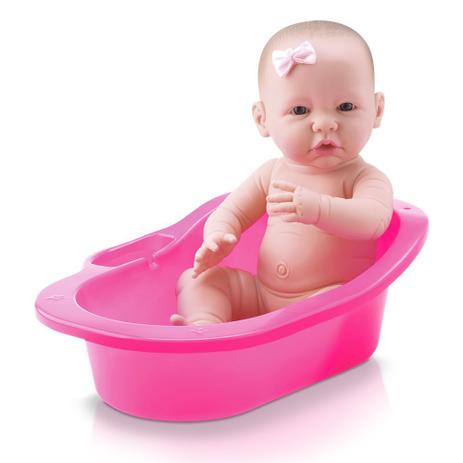 Boneca Diver Newborn Banho de Carinho - Menina - Divertoys Menor preço em Boneca Diver Newborn Banho de Carinho - Menina - Divertoys
