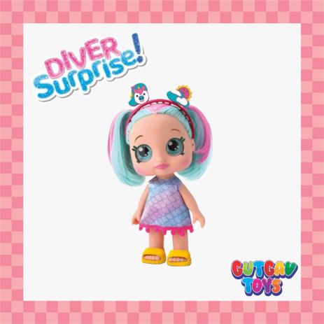 Boneca Diver Surprise vem com acessorios surpresa Divertoys Menor preço em Boneca Diver Surprise vem com acessorios surpresa Divertoys
