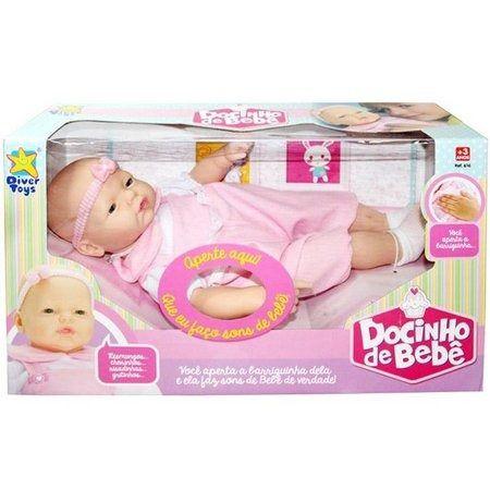 Boneca Docinho De Bebê Faz Sons De Bebê - Diver Toys Menor preço em Boneca Docinho De Bebê Faz Sons De Bebê - Diver Toys