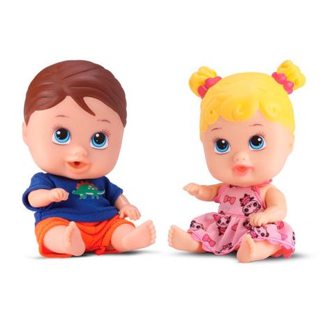Boneca Little Dolls Gemeos Diver Toys Menor preço em Boneca Little Dolls Gemeos Diver Toys