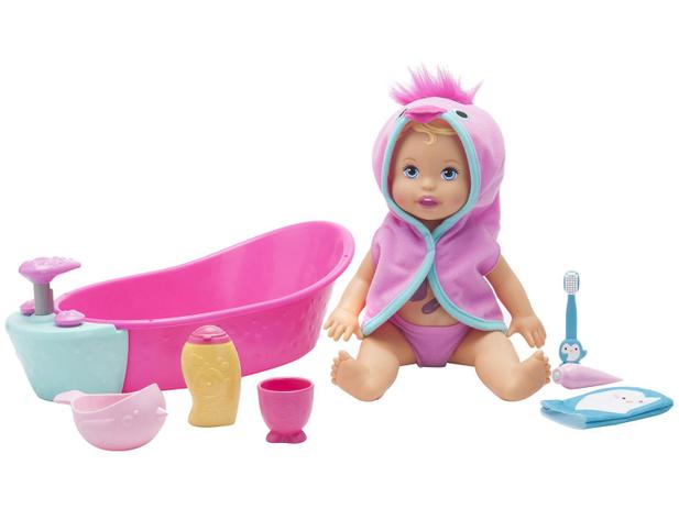 Boneca Little Mommy Brincadeira na Banheira - com Acessórios Mattel Menor preço em Boneca Little Mommy Brincadeira na Banheira - com Acessórios Mattel