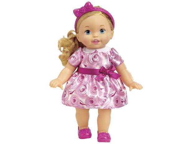 Boneca Little Mommy Doce Bebê Vestido de Laço - Mattel