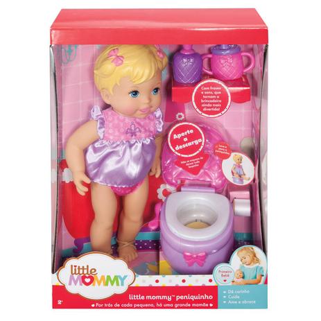 Boneca Little Mommy Peniquinho - Mattel X1519 Menor preço em Boneca Little Mommy Peniquinho - Mattel X1519