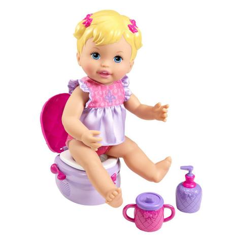 Boneca Little Mommy - Peniquinho - Vestido Lilás - Mattel Menor preço em Boneca Little Mommy - Peniquinho - Vestido Lilás - Mattel