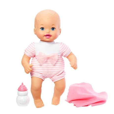 Boneca Little Mommy Recém-Nascido Roupinha Listrada - FJL45 - Mattel Menor preço em Boneca Little Mommy Recém-Nascido Roupinha Listrada - FJL45 - Mattel