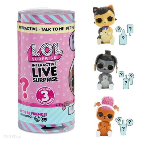 Boneca LOL Interativa Live Pet Surprise 3 Surpresas - Candide Menor preço em Boneca LOL Interativa Live Pet Surprise 3 Surpresas - Candide