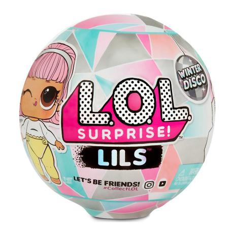 Boneca Lol Lils Winter Disco 5 Surpresas - Candide Menor preço em Boneca Lol Lils Winter Disco 5 Surpresas - Candide