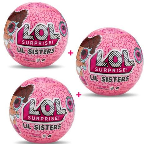 Boneca Lol Surprise Lil Sisters Candide - 8901 (Kit com 3) é boa?