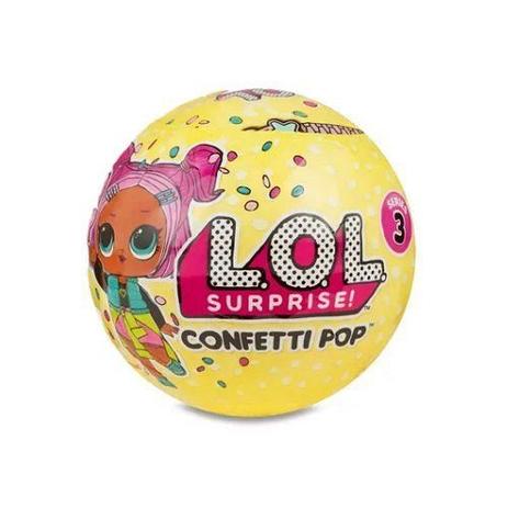 Boneca LOL Surprise Serie 3 Confetti POP Candide 8906 Menor preço em Boneca LOL Surprise Serie 3 Confetti POP Candide 8906
