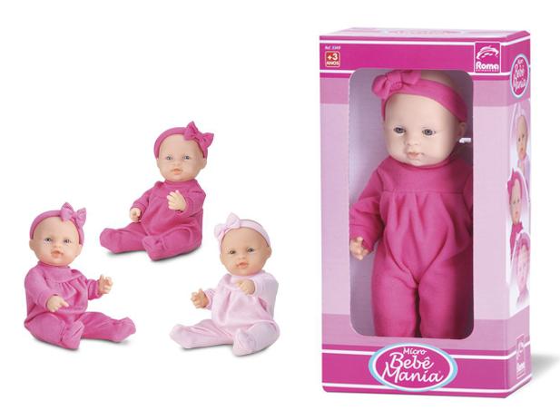 Boneca Micro Bebe Mania Roma Ref 5349 Roma Brinquedos Bonecas Magazine Luiza Boneca Micro Bebe Mania Roma Ref 5349 Roma Brinquedos Bonecas Magazine Luiza