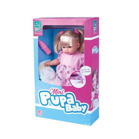 Boneca Mini Pupa Baby Super Toys Menor preço em Boneca Mini Pupa Baby Super Toys