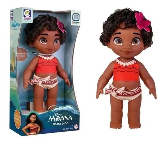 Boneca Moana Bebê Princesa Disney 36 Cm 2504 Cotiplás Menor preço em Boneca Moana Bebê Princesa Disney 36 Cm 2504 Cotiplás