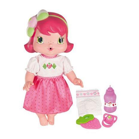 Boneca Moranguinho Baby Faz Xixi c/acessórios 32cm Mimo 4006 - Mimo do brasil Menor preço em Boneca Moranguinho Baby Faz Xixi c/acessórios 32cm Mimo 4006 - Mimo do brasil