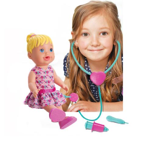 Boneca My Little Collection Doutora Loira Diver Toys Menor preço em Boneca My Little Collection Doutora Loira Diver Toys