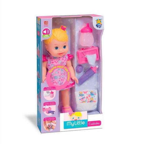 Boneca My Little Collection Falante Cuidados Ref. 8032 Diver Toys Menor preço em Boneca My Little Collection Falante Cuidados Ref. 8032 Diver Toys