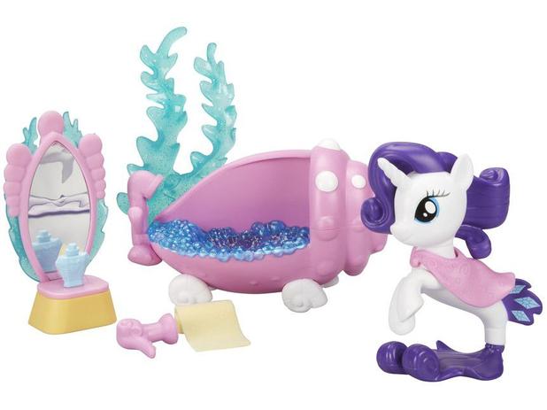 Boneca My Little Pony Rarity Spa Submarino - 10cm com Acessórios Menor preço em Boneca My Little Pony Rarity Spa Submarino - 10cm com Acessórios