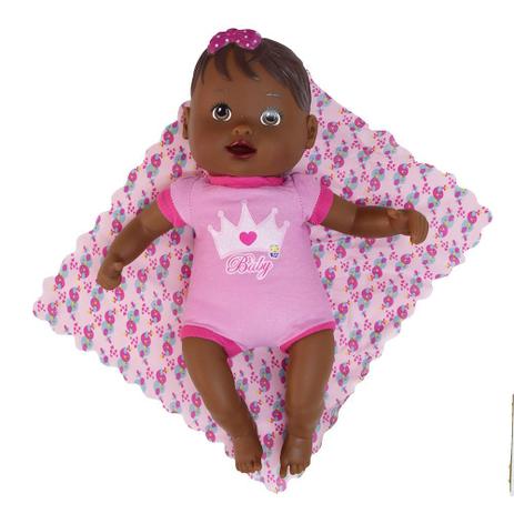 Boneca Nenenzinha Negra - Divertoys Menor preço em Boneca Nenenzinha Negra - Divertoys
