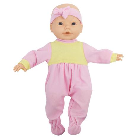 Boneca New Mini Bebê Mania Baba - Roma Menor preço em Boneca New Mini Bebê Mania Baba - Roma
