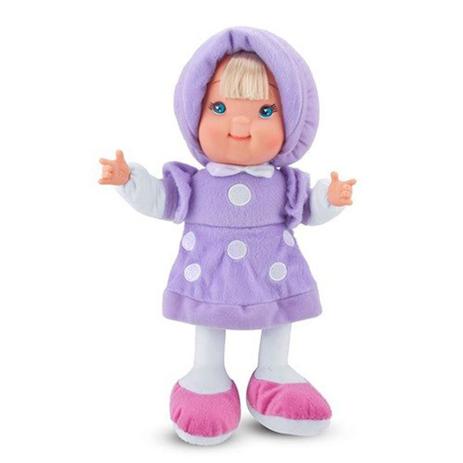 Boneca Pelúcia Baby Fashion Lilás Ref.4057 Cortex Menor preço em Boneca Pelúcia Baby Fashion Lilás Ref.4057 Cortex