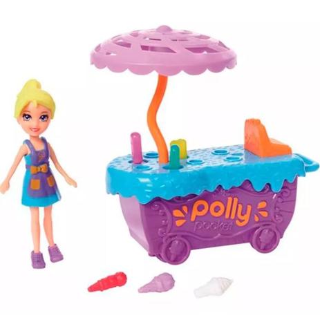 Boneca Polly Carrinho de Sorvetes Divertidos - FPJ13 - Mattel é boa?