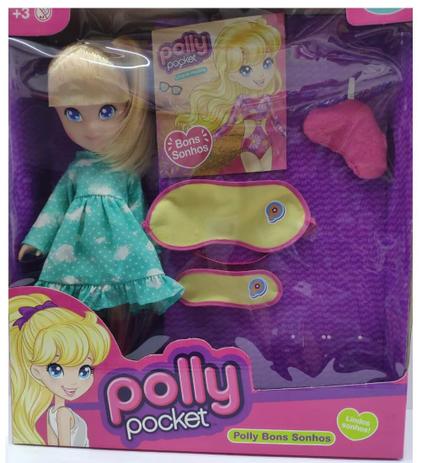 Boneca Polly Pocket Bons Sonhos - Pupee Menor preço em Boneca Polly Pocket Bons Sonhos - Pupee