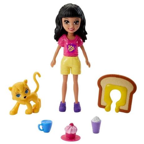 Boneca Polly Pocket Café dos Bichinhos - Crissy - Mattel Menor preço em Boneca Polly Pocket Café dos Bichinhos - Crissy - Mattel