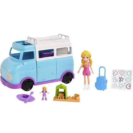Boneca Polly Pocket Glamorosa Van de Campismo - FTP74 - Mattel é boa?