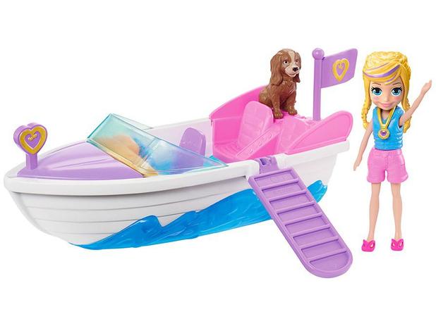 Boneca Polly Pocket Kit com 3 Bonecas Club House - GMF82 - Mattel