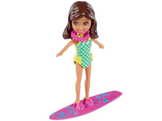 Boneca Polly Pocket Shani Surfista - com Acessórios Mattel