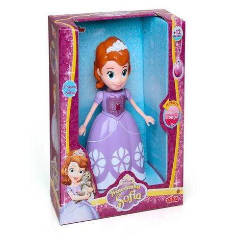 Boneca Princesa Sofia - Elka Menor preço em Boneca Princesa Sofia - Elka