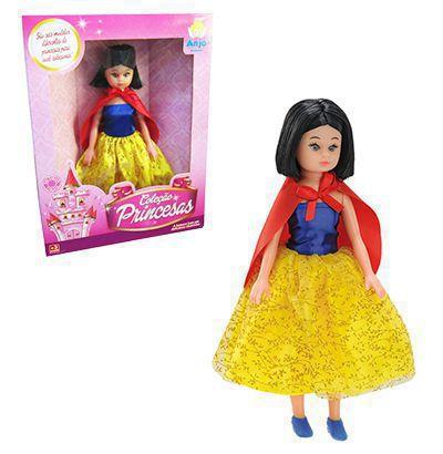 Boneca princesas branca - Anjo Menor preço em Boneca princesas branca - Anjo