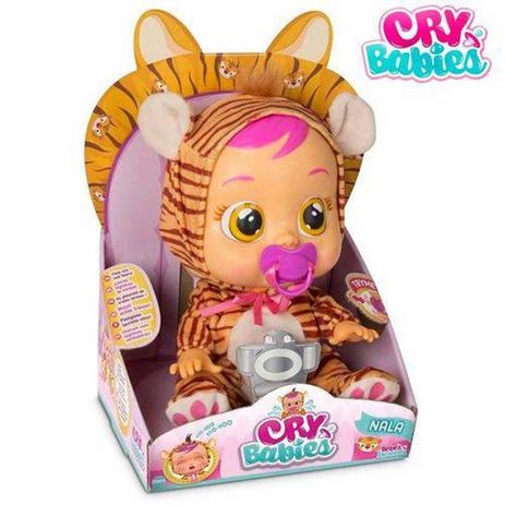 Boneca Que Chora Cry Babies Nala - Multikids Menor preço em Boneca Que Chora Cry Babies Nala - Multikids