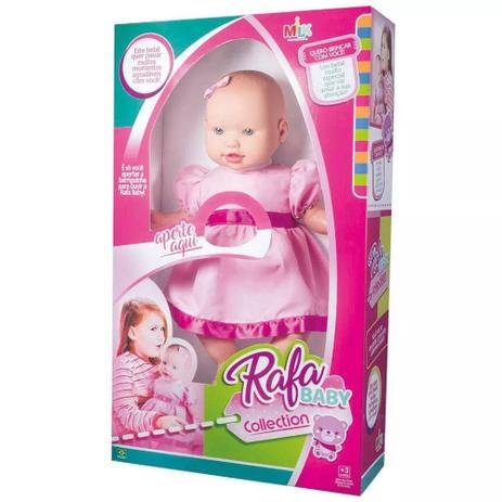 Menor preço em Boneca Rafa Baby Collection 48CM Vinil - Milk brinquedos