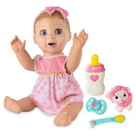 Boneca Realista Interativa Bebê Robô Luvabella Loira Sunny Menor preço em Boneca Realista Interativa Bebê Robô Luvabella Loira Sunny