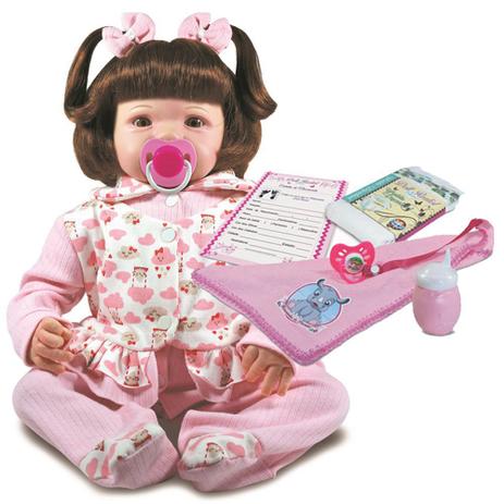 Boneca Realista Tipo Bebe Reborn Eloise 1171 - Sid Nyl - Bonecas - Magazine  Luiza