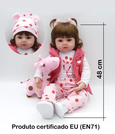 Boneca Reborn 48cm Silicone E Tecido Realista Baby Fashion Boneca E Bebe Reborn Bonecas Magazine Luiza Boneca Reborn 48cm Silicone E Tecido Realista Baby Fashion Boneca E Bebe Reborn Bonecas Magazine Luiza