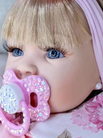 Boneca Reborn Silicone Bb Reborne Entrega Imediata Princesa Bebe Reborn Lol - Carinha de Anjo é boa?
