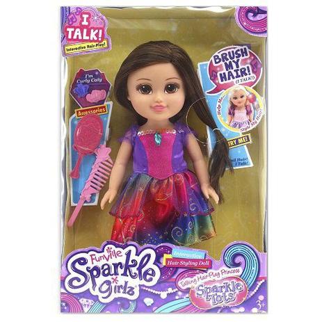 Boneca Sparkle GIRLZ Estilo Princesa Morena DTC 4221 Menor preço em Boneca Sparkle GIRLZ Estilo Princesa Morena DTC 4221