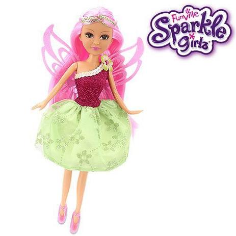 Boneca Sparkle GIRLZ Fada das Flores Cone Cabelo Rosa DTC 4803 Menor preço em Boneca Sparkle GIRLZ Fada das Flores Cone Cabelo Rosa DTC 4803