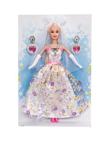 Boneca Tipo Barbie Com Vestido De Noiva Com Par De Brincos - Não Informada é ruim? Boneca Tipo Barbie Com Vestido De Noiva Com Par De Brincos - Não Informada é boa?