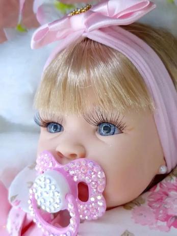 Carinha de anjo bebe reborn clearance