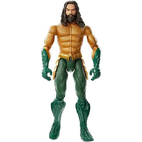 Boneco Articulado Aquaman True Moves Aquaman 30 cm Mattel Menor preço em Boneco Articulado Aquaman True Moves Aquaman 30 cm Mattel