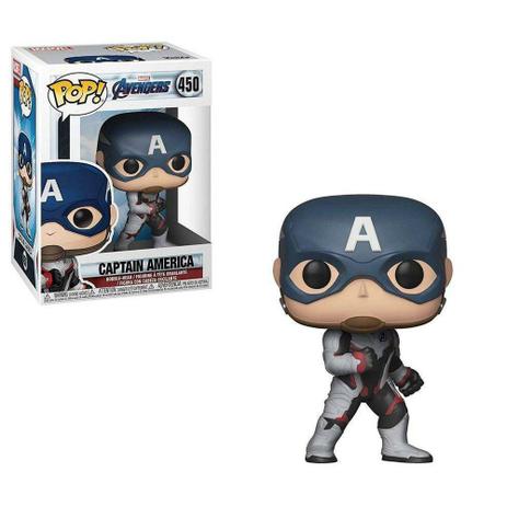 Boneco Avengers Capitao America Vingadores Funko Pop 450 é boa?