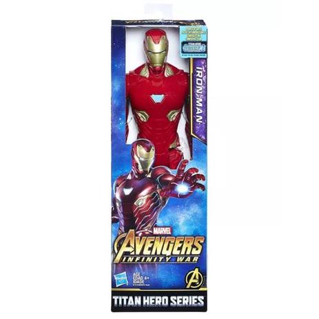 Boneco Avengers Figura 12 Power FX Homem de Ferro - E1410 - Hasbro Menor preço em Boneco Avengers Figura 12 Power FX Homem de Ferro - E1410 - Hasbro