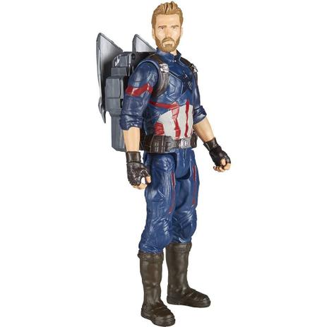 Boneco Avengers Power Pack FX Capitão America - Hasbro Menor preço em Boneco Avengers Power Pack FX Capitão America - Hasbro