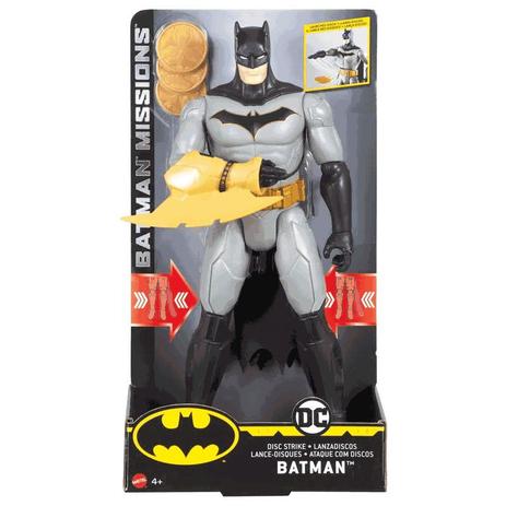 Boneco Batman Figura Articulada 30cm Fvm67 Mattel Menor preço em Boneco Batman Figura Articulada 30cm Fvm67 Mattel