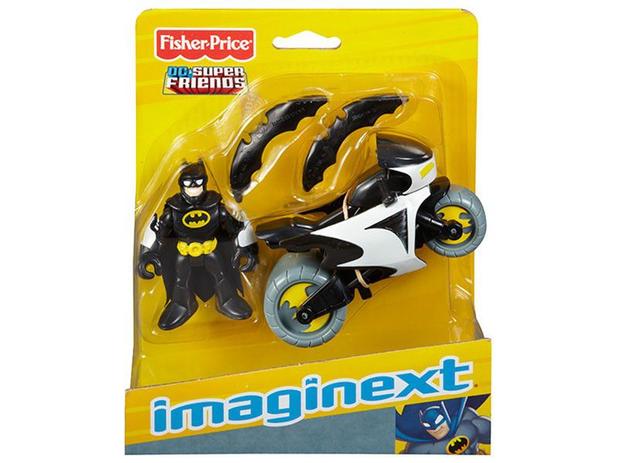 Boneco Batman Imaginext - Super Friends 19cm - com Acessórios - Fisher-Price